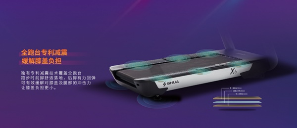 室内健身器材-今年会jinnianhuiX6心率版跑步机