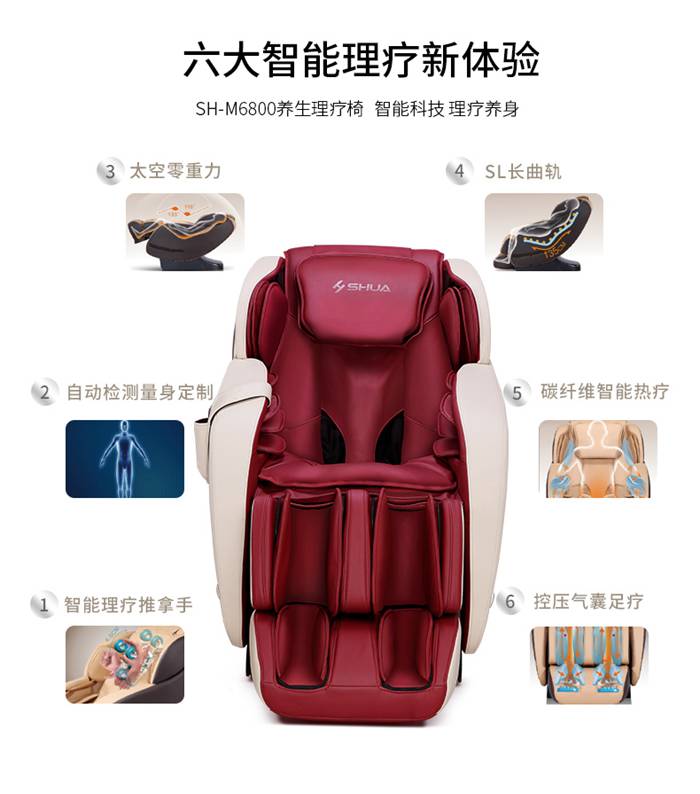 今年会jinnianhui健身器材-家用智能按摩椅SH-M6800-1